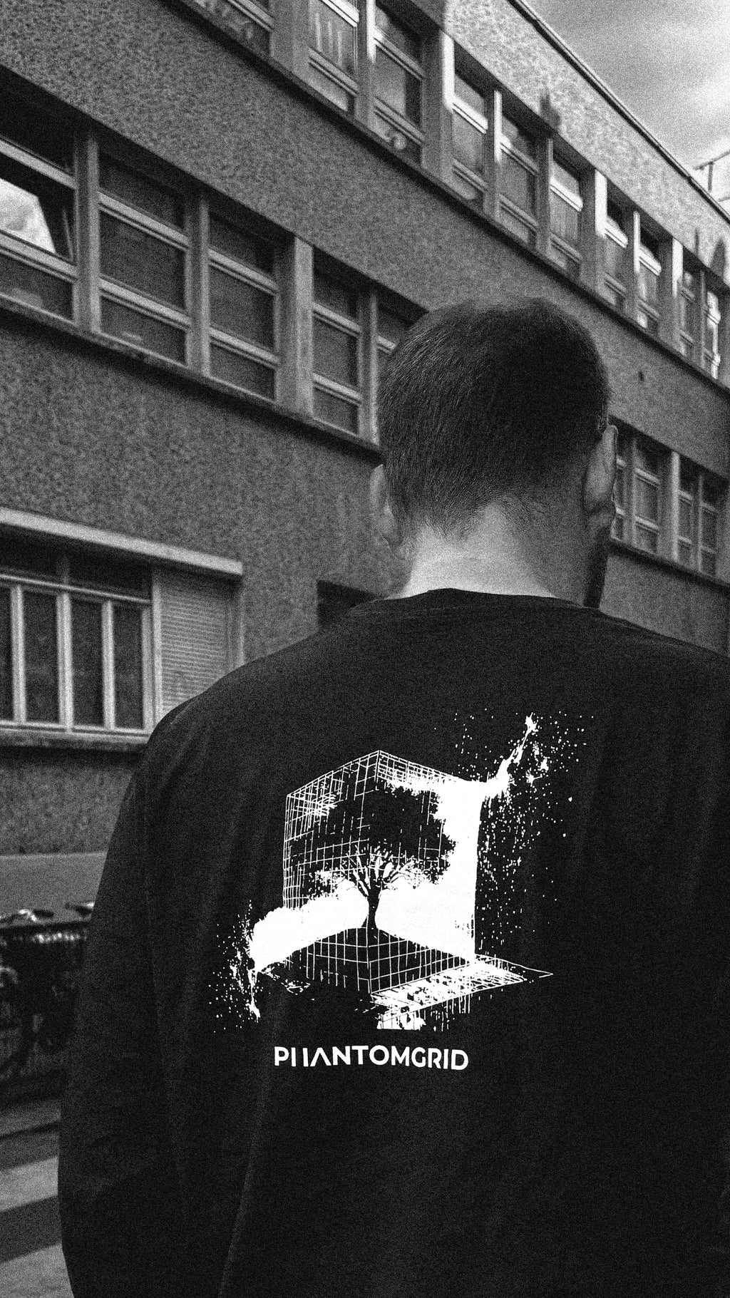T-shirt manches longues Joachim Pastor – Merch officiel (PHANTOMGRID)